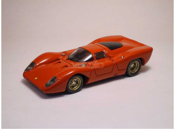 FERRARI 312 P Coupe "Prova" (1969), red