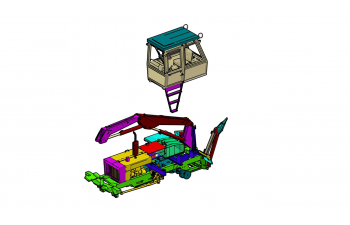 Сборная модель ПЭА-1 "Карпатец" (комплект для самостоятельной сборки)