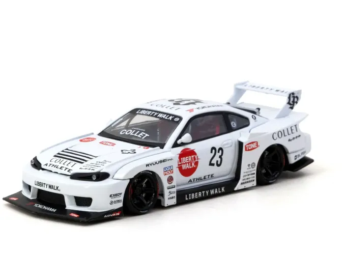 NISSAN Silvia (S15) LB Super Silhouette (2025), white 