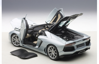 LAMBORGHINI Aventador LP700-4 Roadster (2013), azzuro thesis / light met. blue