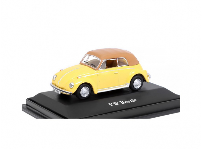 VOLKSWAGEN Beetle, yellow / brown