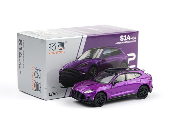 ASTON MARTIN DBX 707, purple metallic
