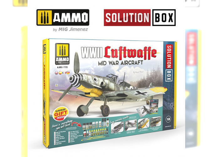 SOLUTION BOX #18 – WWII Luftwaffe Mid War Aircraft