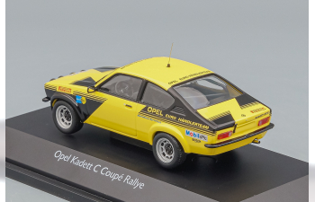 OPEL Kadett C Coupe Rallye, yellow / black