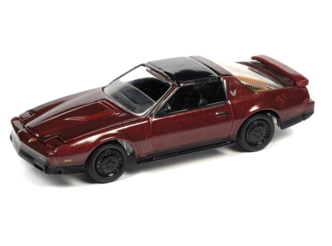 PONTIAC Firebird T/A (1984), dark red / black