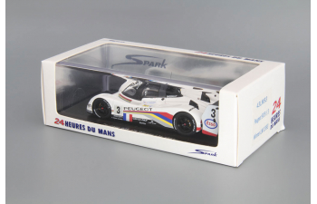 PEUGEOT 905 #3 E. Helary - C. Bouchut - G. Brabham Winner LM (1993), white