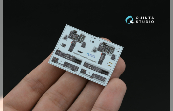 Декаль интерьера кабины Kawasaki T-4 (Hasegawa) (с 3D-печатными деталями)