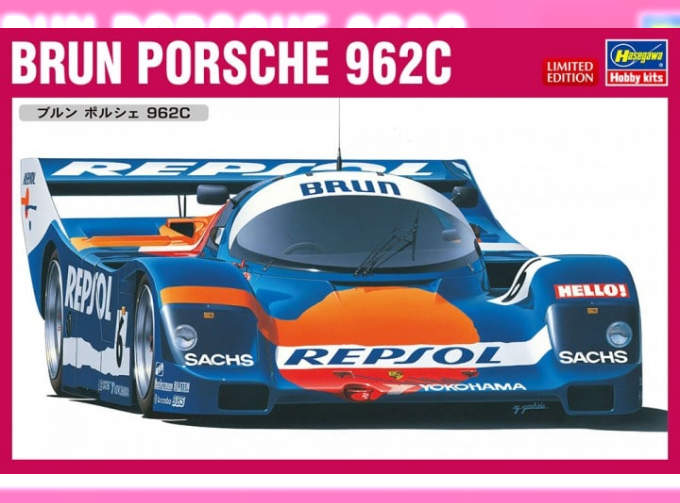 Сборная модель Brun Porsche 962C