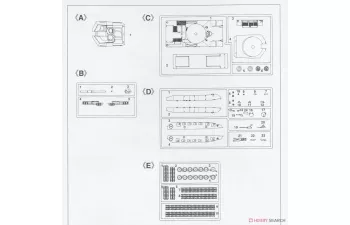 Сборная модель M1 Abrams & Leopard 2 'NATO Main Battle Tank Combo'