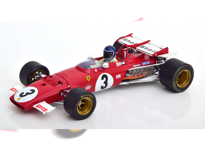 FERRARI 312 B №3 WINNER MEXICO GP J.ICKX (1970)