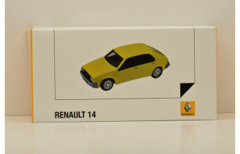 Renault 14 1976 желтый