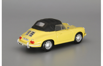 PORSCHE 356B Cabriolet Soft Top, light yellow
