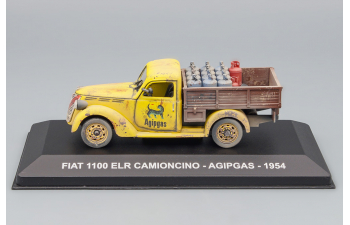 FIAT 1100 ELR "AGIPGAS" (1954), yellow / brown