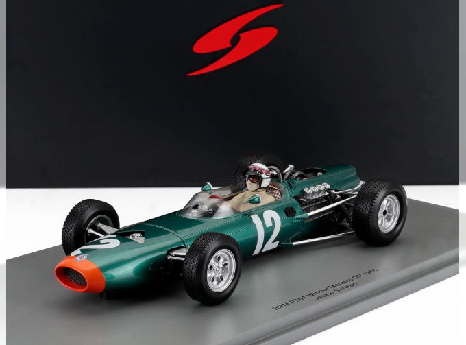 BRM P261 №12 Winner Monaco GP Formula 1 Jackie Stewart (1966)