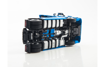 Камский грузовик 54901 с полуприцепом НЕФАЗ-93341, голубой / серый