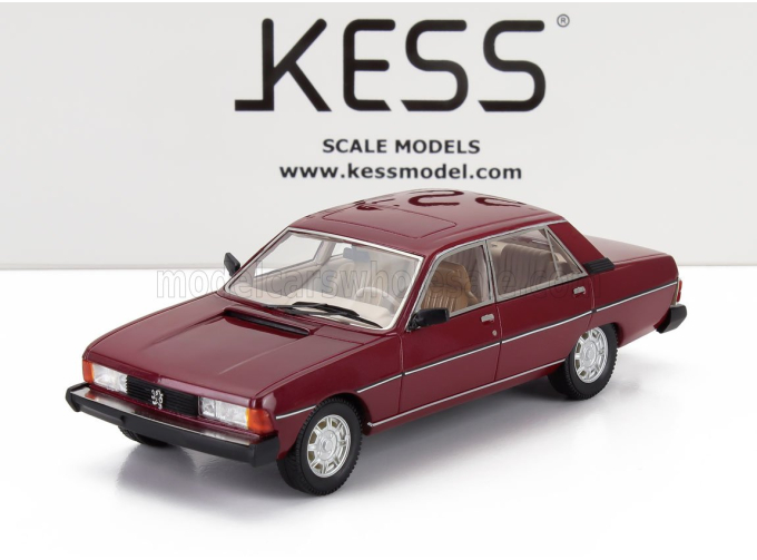 PEUGEOT 604 SRD Turbo (1983), red