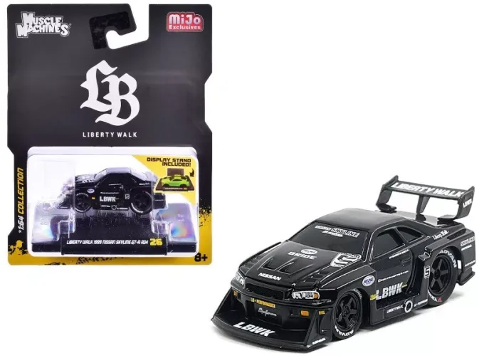 NISSAN Skyline GT-R (R34) №5 (1999), black