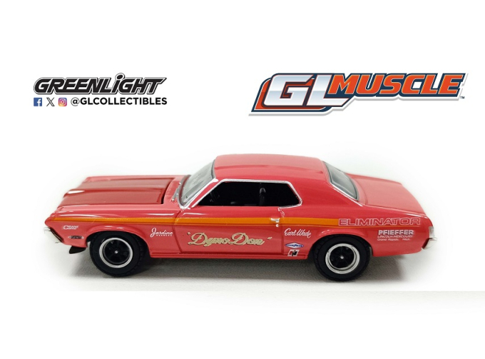 MERCURY Cougar Eliminator "Dyno Don" (1969),  Red
