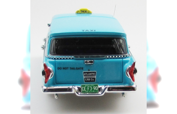 EDSEL Villager taxi (1958), blue/white