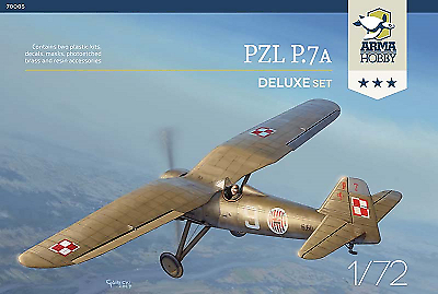 Сборная модель Самолет PZL P.7a Deluxe Set