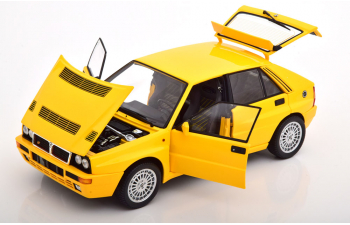 LANCIA Delta HF Integrale, yellow