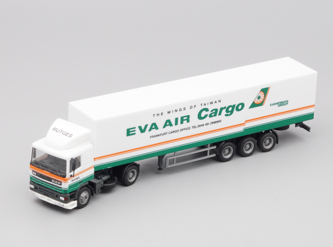 DAF Rutges "Eva Air Cargo Evergreen", white / green