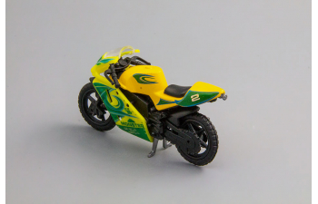 Игрушка спортивный мотоцикл №2, жёлтый