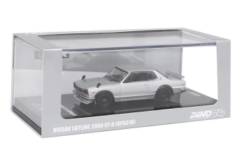 NISSAN Skyline 2000 GT-R KPGC10, silver