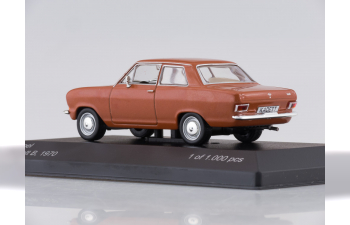 OPEL Kadett B Saloon (1970), metallic brown