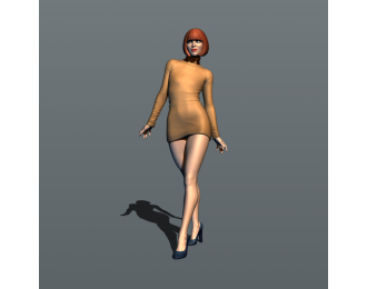 Фигурка 753 Клубная 1, окрашенная