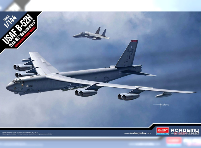 Сборная модель Boeing B-52H 20th BS "Buccaneers"