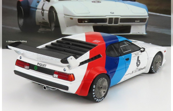 BMW M1 Werksdesign N 6 Procar Series (1979) Nelson Piquet, White Blue Red