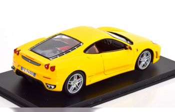 FERRARI F430 (2004) - Con Vetrina - With Showcase, Yellow