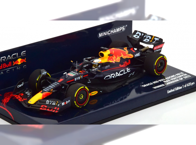 RED BULL RB18 Winner GP Canada World Champion, Verstappen (2022)