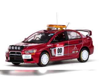 MITSUBISHI LANCER EVOLUTION X - #00 H.MIYOSHI/H.ICHINO, RALLY JAPAN (2007) - Course Car