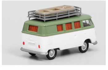 VOLKSWAGEN T1b Camper (1960), green / white