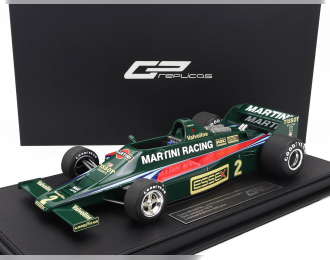 LOTUS Lotus Type 80 Martini Racing N 2 (with Front Wings) Season (1979) Carlos Reutemann, Green Red