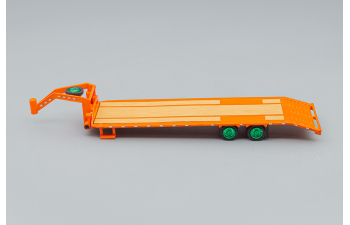 TRAILER Trailer Pianale For Truck - Rimorchio, Yellow (Greenlight!!!)