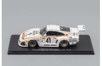 PORSCHE 935 K3 #41 K. Ludwig - B. Whittington- D. Whittington Winner LM (1979), white