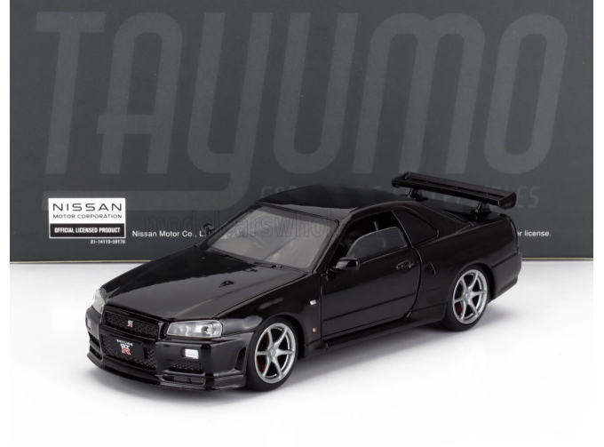 NISSAN Gt-r (r34) Coupe V-spec Ii (1999), black