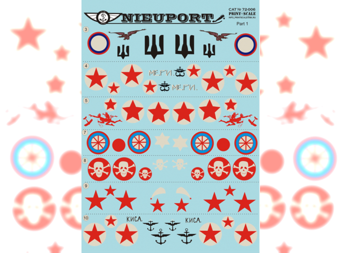 Nieuport 17-25 biz Part 1 Wet decal