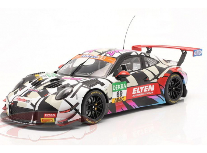 Набор из двух моделей PORSCHE 911 (991) GT3 R ADAC GT-Masters Jan-Erik Slooten, Lucas Luhr (2018)