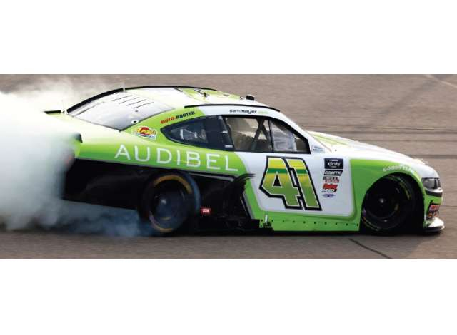 Ford Mustang #41 Sam Mayer *Audibel*, green/white 2025