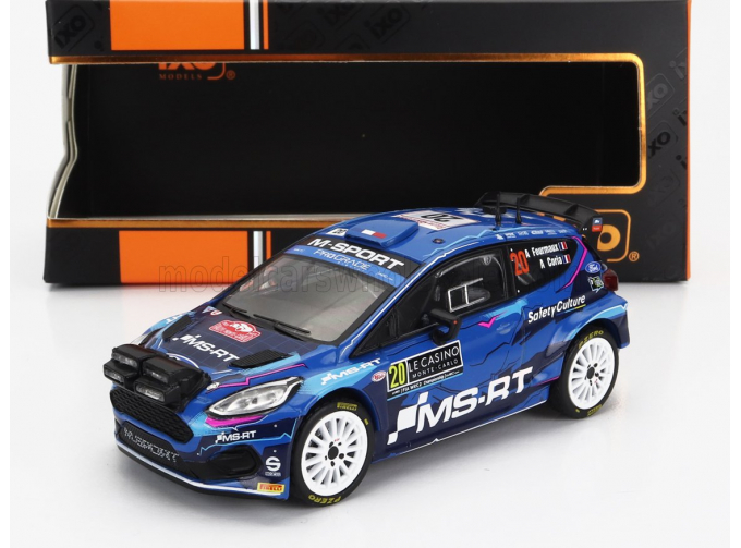 FORD Fiesta MK II Rally2 #20 "M-Sport Ford WRT" Fourmaux/Corio Rally Monte Carlo (2023)