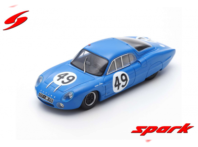 Alpine M63 #49 24H Le Mans 1963 R. Richard - P. Frescobaldi