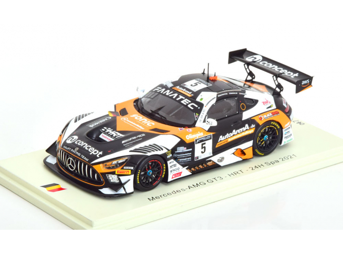 MERCEDES AMG GT3 №5 HRT 24H Spa Beretta-Haupt-Assenheimer-Dontje (2021)