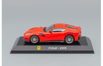 FERRARI F12tdf 2015, red