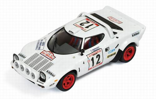 LANCIA STRATOS HF 12 F.Serpaggi-D.Emmanuelli Tour de Corse 1979, white