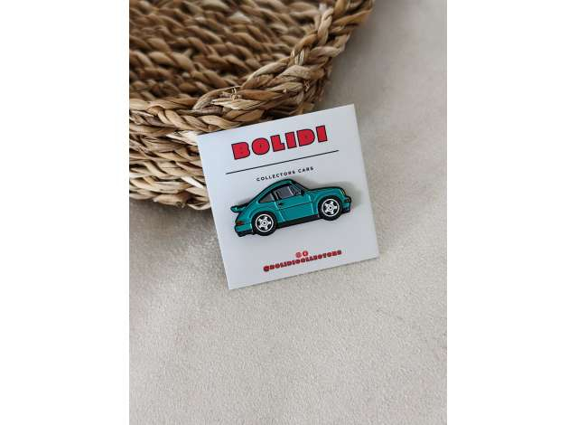 Значок Pin Porsche 911 Carrera 3.2, skyblue