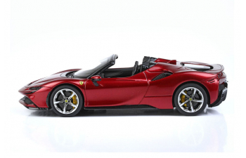 FERRARI SF90 Stradale Hybrid Spider 1000hp open roof (2020),red